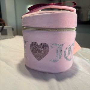 NWT Juicy Couture Pink Cosmetic Bag